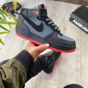 Nike Air Force One Mid Hot Lava Hombre
