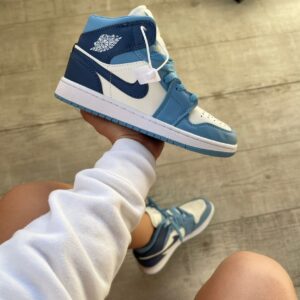 Jordan Retro 1 Feeling The Blue Mujer