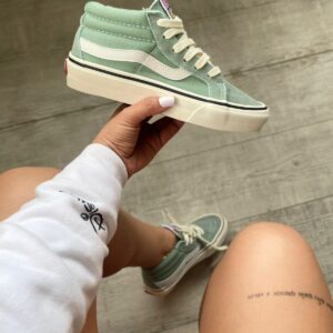 Vans Green Bota Clasica Mujer